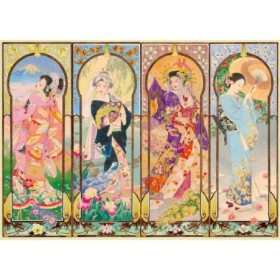Ravensburger - Puzzle cele 4 anotimpuri 1000 piese design nou Ravensburger - 1